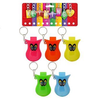 Sifflet Bec de Canard avec Porte-Clés (12 pcs)