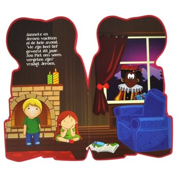 Grand Livre en Mousse Saint-Nicolas 'Piet' 30 cm (11 pcs)