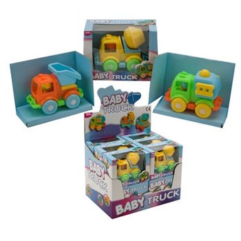 Camions de Chantier pour Bébé en Présentoir (12 pcs)