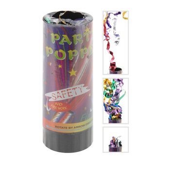 Canons &agrave; serpentins en pr&eacute;sentoir (24 pi&egrave;ces)