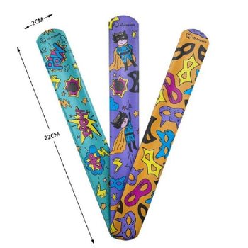 Bracelets Claques Super-H&eacute;ros (36 pcs) - Grossiste