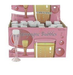 Bulles de Savon en Flûte de Champagne (24 pcs) - Mariage