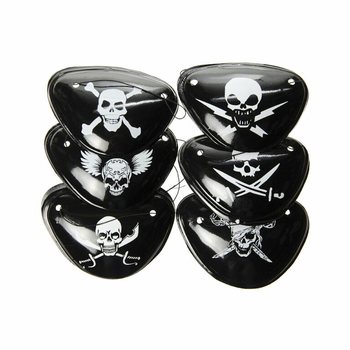 Caches-&oelig;il de pirate robustes (36 pi&egrave;ces)
