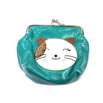 Porte-monnaie (enfant) chat couleurs assorties (6 pcs)