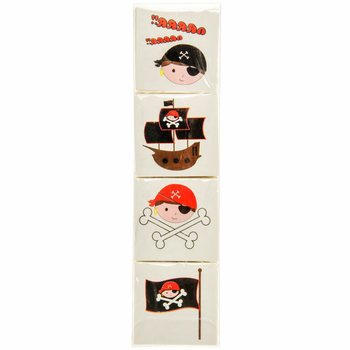 TATOUAGES &Eacute;PH&Eacute;M&Egrave;RES PIRATES (288 pces)