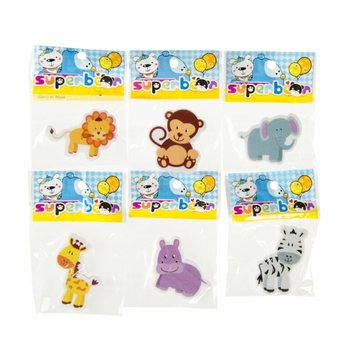 Gommes Animaux Mix en Pr&eacute;sentoir (30 pi&egrave;ces)