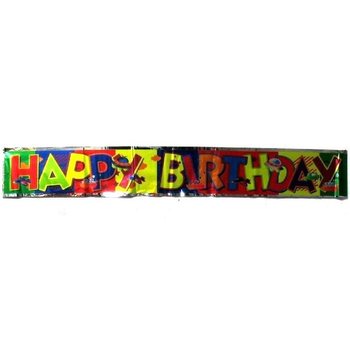 BANNIÈRE HAPPY BIRTHDAY (15 pcs.)