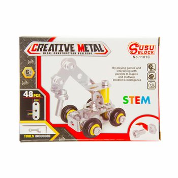 CONSTRUIRE VOTRE PROPRE V&Eacute;HICULE EN M&Eacute;TAL (16 pcs.)