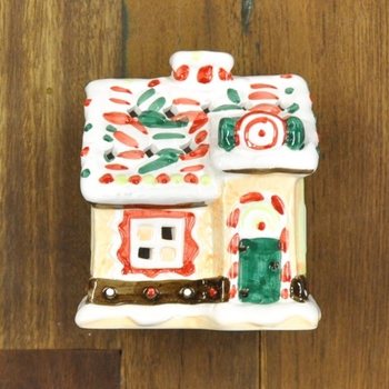 PHOTOPHORE MAISON DE NO&Euml;L (Lot de 3)