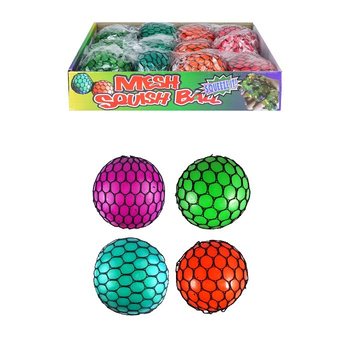 Balle Squishy – Couleurs Mixtes (12 pcs)