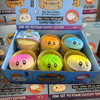 RAGE - Squishy Bun Dumplings GRANDS - ONE SET PU FOAM SQUISHY EDITION (12 pcs.)
