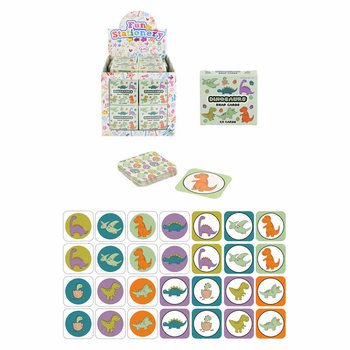 Petits Jeux de Memory Dinosaure - Présentoir (64 pcs)
