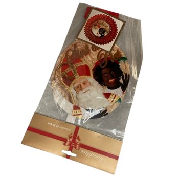 &Eacute;VENTAIL DE D&Eacute;CORATION SAINT NICOLAS &Oslash;50 CM - PLIABLE (6 pcs)
