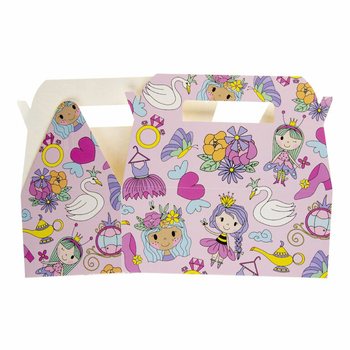 Bo&icirc;te Repas Princesse - Bo&icirc;tes Menu Enfant - 22,5 x 12 x 9,5 cm (24 pcs)