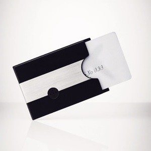 MENU - Porte-cartes avec Pince &agrave; Billets et Beeper (1 pce)