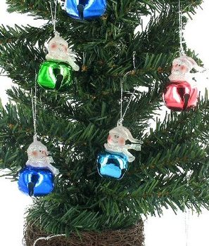 CLOCHETTES DE NO&Euml;L JOYEUSES (24 pcs)