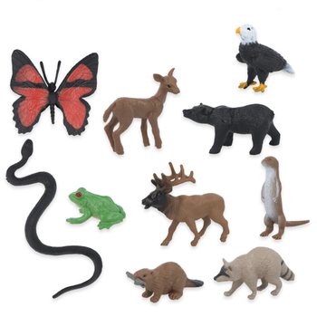 Pochettes Surprises Animaux Sauvages en Pr&eacute;sentoir (60 pcs)