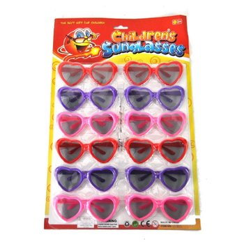 LUNETTES CŒUR POUR ENFANTS (12 pcs)