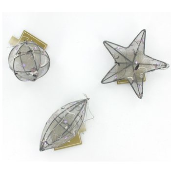 Assortiment de boules de Noël (12 pièces)