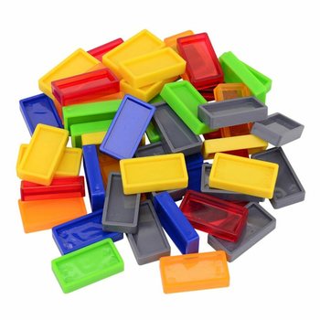 Coffret de Jeu de Domino - 50 Pi&egrave;ces en Bo&icirc;te Cadeau