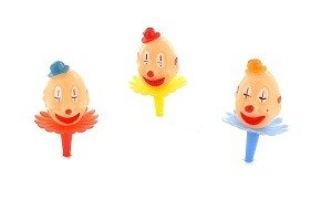 Petites Têtes de Clown pour Gâteau (144 pcs)