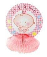 D&eacute;coration de Table Naissance - Rose B&eacute;b&eacute; (12 pcs)