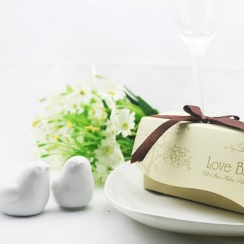 Sali&egrave;re et Poivri&egrave;re "LOVE BIRDS" Cadeau de Mariage (5 pcs.)