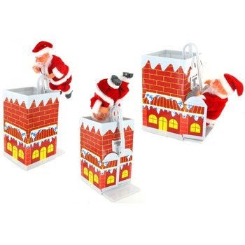 P&Egrave;RE NO&Euml;L GRIMPE DANS LA CHEMIN&Eacute;E (2 pcs.)