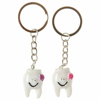PORTE-CLÉS DENTS (48 pcs)