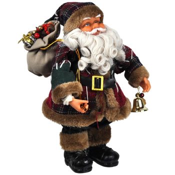 Grande D&eacute;coration de Luxe P&egrave;re No&euml;l 35 cm (2 pcs)