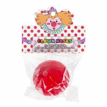 Nez de Clown en Mousse Rouge (48 pièces)