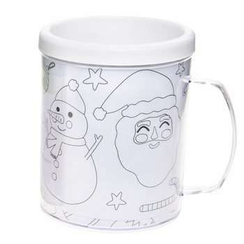 NO&Euml;L - COLORIE TON PROPRE GOBELET (Set de 2)