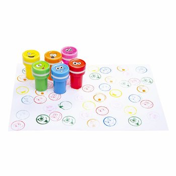 TAMPONS SMILEY / VISAGES JOYEUX EN PR&Eacute;SENTOIR (60 pcs)