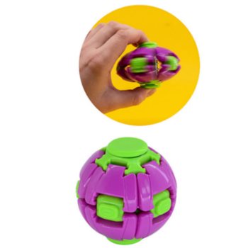 BALLE FIDGET SPINNER SPIN & POP - SPIN SHIFT BALL - EN PR&Eacute;SENTOIR (24 pcs)