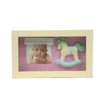 CADRE PHOTO 3D EN BOIS CHAMBRE D'ENFANT - MOD&Egrave;LE 4 (6pcs)