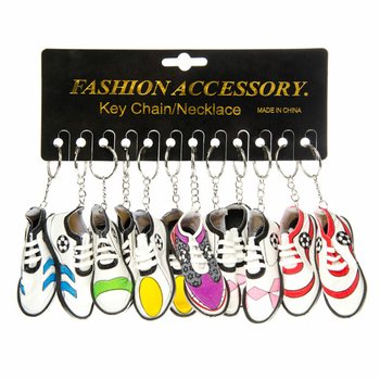 PORTE-CLÉS CHAUSSURE DE FOOT (12 pcs)