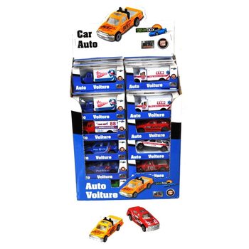 Véhicules miniatures en métal Die-Cast en présentoir (36 pcs.)