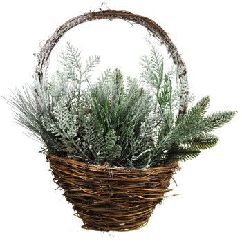 GRAND PANIER DE NO&Euml;L DE LUXE / SUSPENSION DE PORTE (4 pcs)