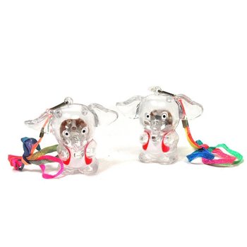 COLLIER ÉLÉPHANT LED EN PRÉSENTOIR (36 pcs.)