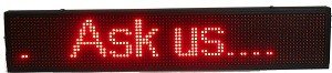 Panneau Lumineux Défilant LED Voiture 12V - Écran Publicitaire