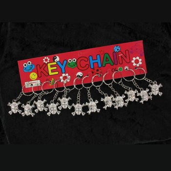 Porte-cl&eacute;s T&ecirc;te de Mort (10 pcs)