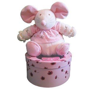 PELUCHE BABY BOW EN BOÎTE CADEAU - MODÈLE 11