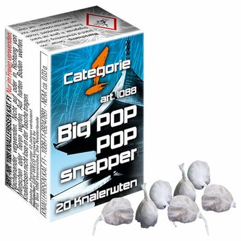 Pétards BIG POP - Artifices CAT F1 pour enfants - Présentoir