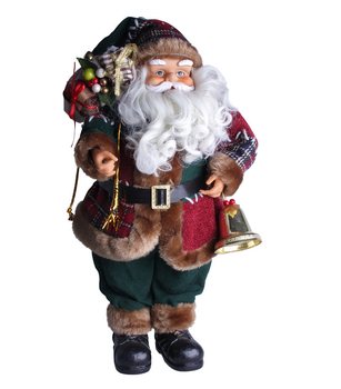 Grande D&eacute;coration de Luxe P&egrave;re No&euml;l 35 cm (2 pcs)