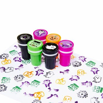 Tampons d'Halloween en Pr&eacute;sentoir (60 pi&egrave;ces)