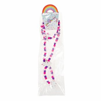 Parure Collier et Bracelet Licorne en Bois pour Enfants (Lot de 48)