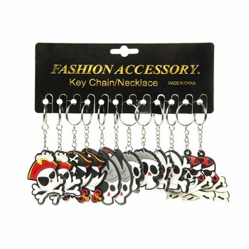 MIX DE PORTE-CL&Eacute;S PIRATES (48 pcs)