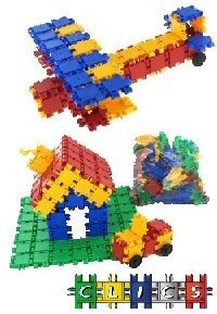 BLOCS DE CONSTRUCTION CLICS (111 pcs) - Grossiste Jouets