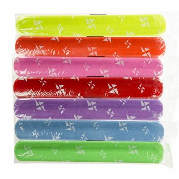 BRACELET SLAP MIX COULEURS FLUO (36 pcs)