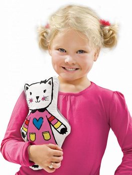 SES My First - Peluche Chat &agrave; Colorier (1 pc.)